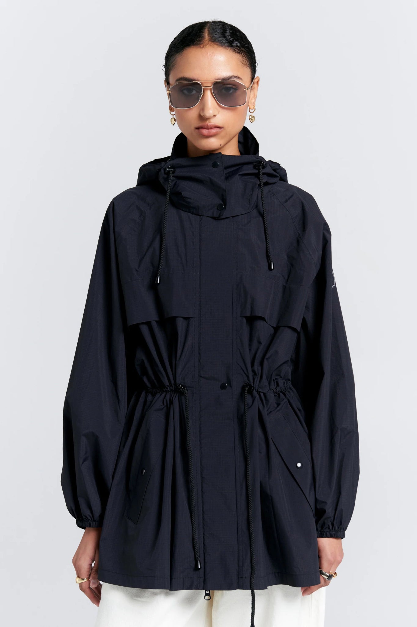 Karen Walker | Runaway Parka | Black | Palm Boutique