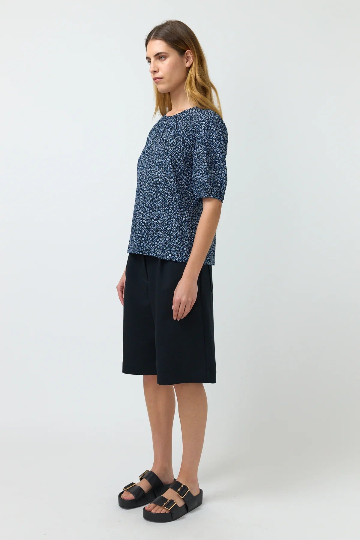Kate Sylvester | Desert Flower Top | Blue | Palm Boutique