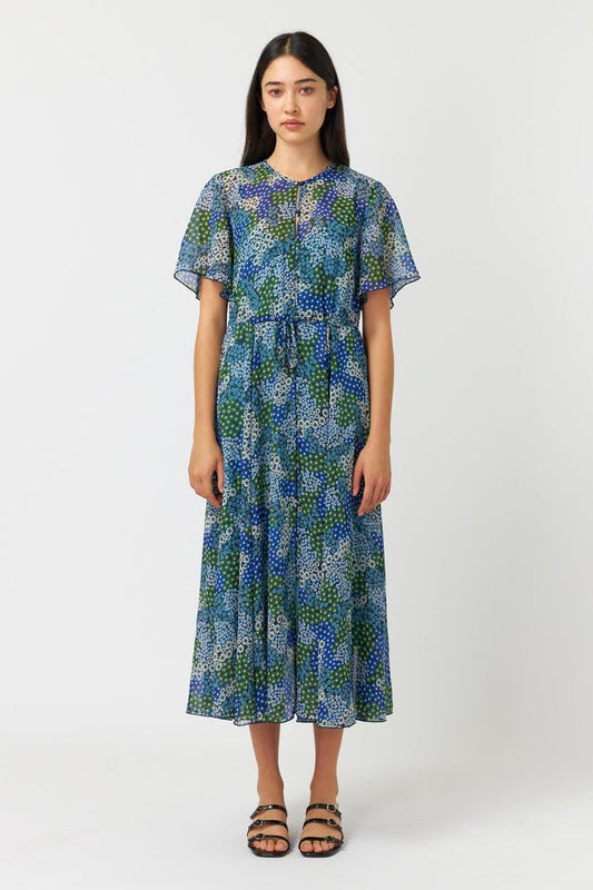 Kate Sylvester | Patchwork Floral Dress | Blue | Palm Boutique