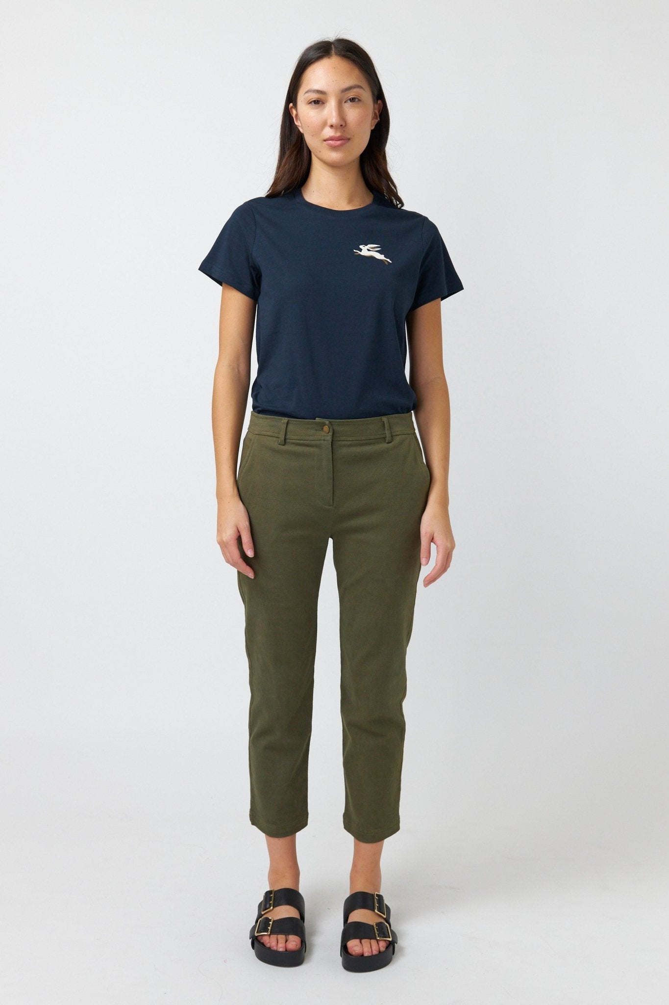 Kate Sylvester | Utility Trouser | Olive | Palm Boutique