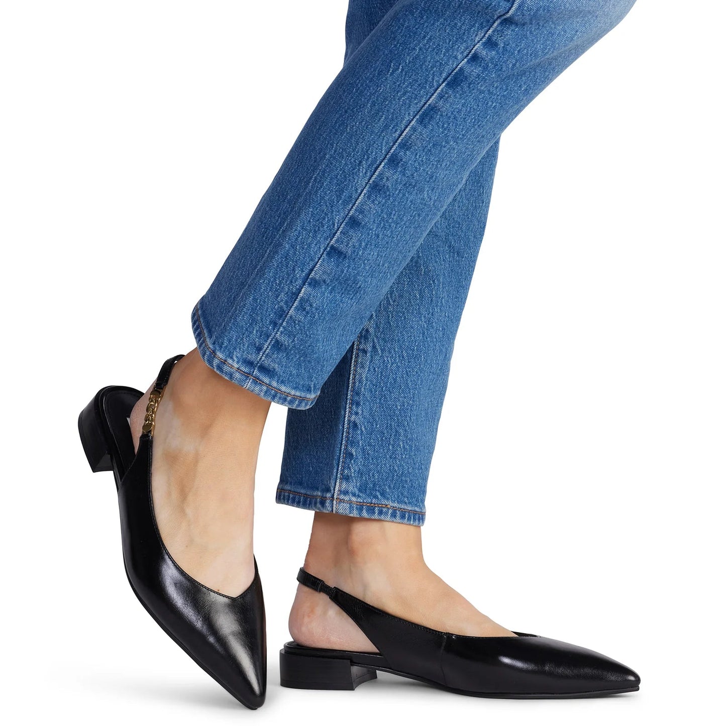 Kathryn Wilson | Chloe Slingback | Black | Palm Boutique