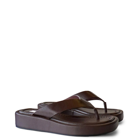Kathryn Wilson | Elle Sandal | Espresso Calf | Palm Boutique