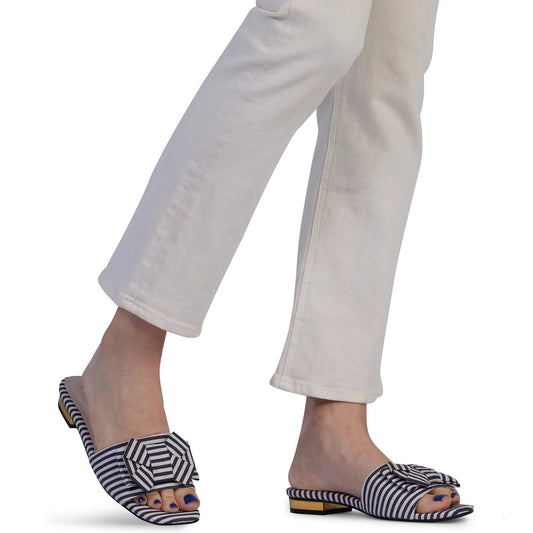 Kathryn Wilson | Etta Slide | Ink Stripe | Palm Boutique