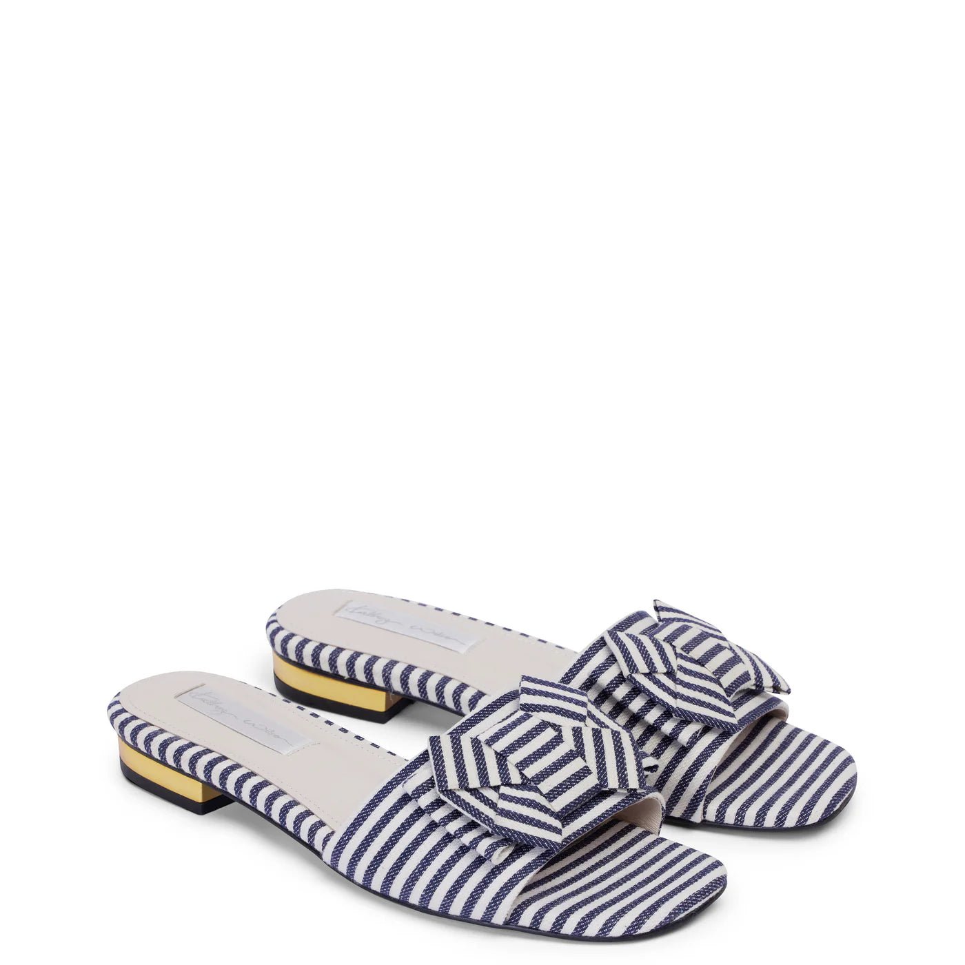 Kathryn Wilson | Etta Slide | Ink Stripe | Palm Boutique