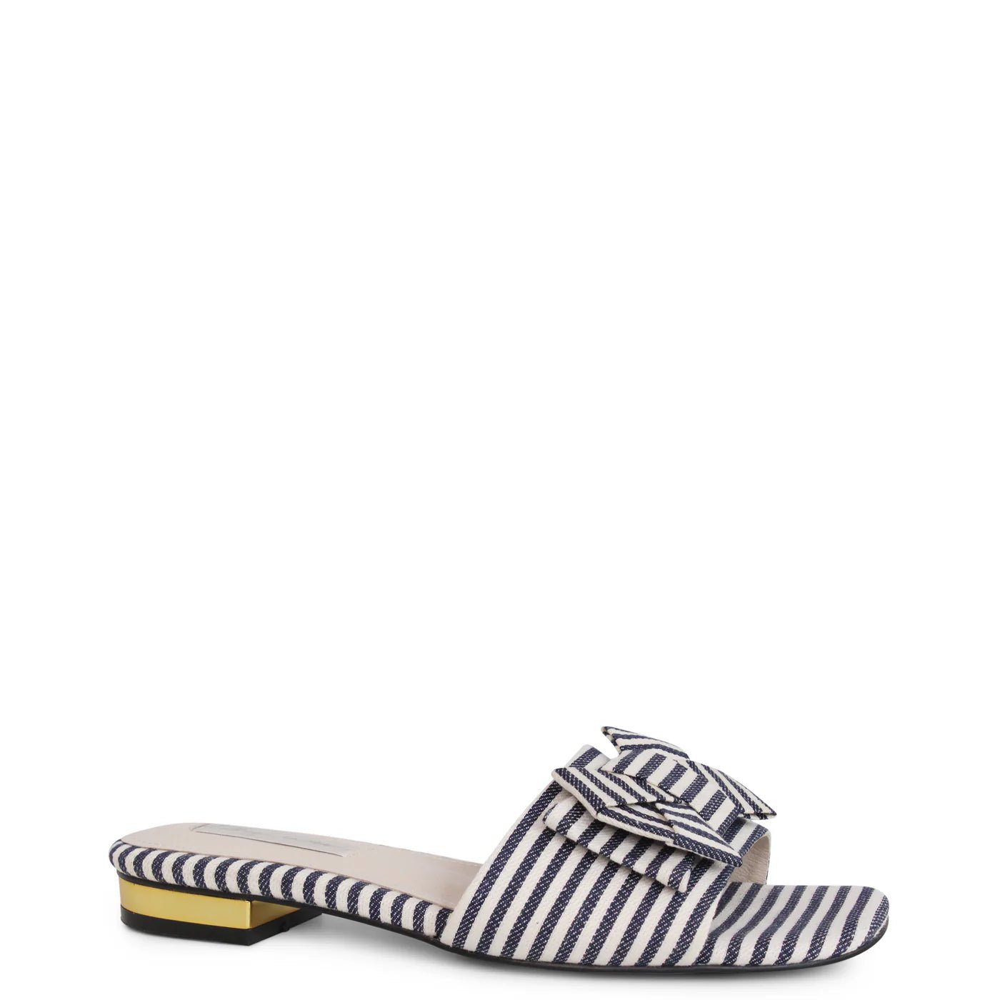 Kathryn Wilson | Etta Slide | Ink Stripe | Palm Boutique