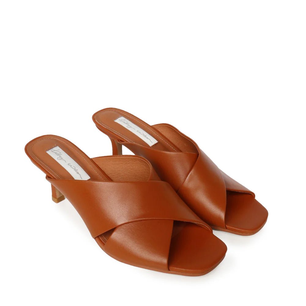 Kathryn Wilson | Lila Heel | Walnut Calf | Palm Boutique