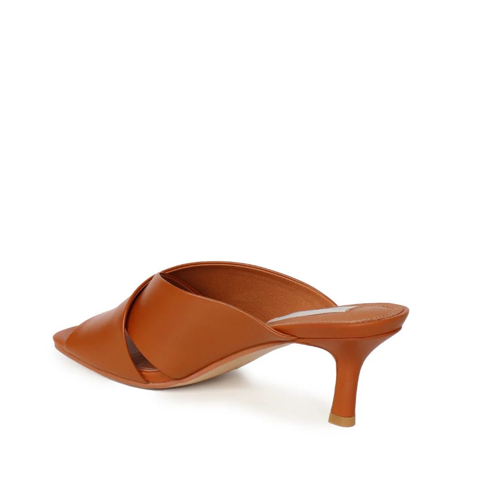Kathryn Wilson | Lila Heel | Walnut Calf | Palm Boutique