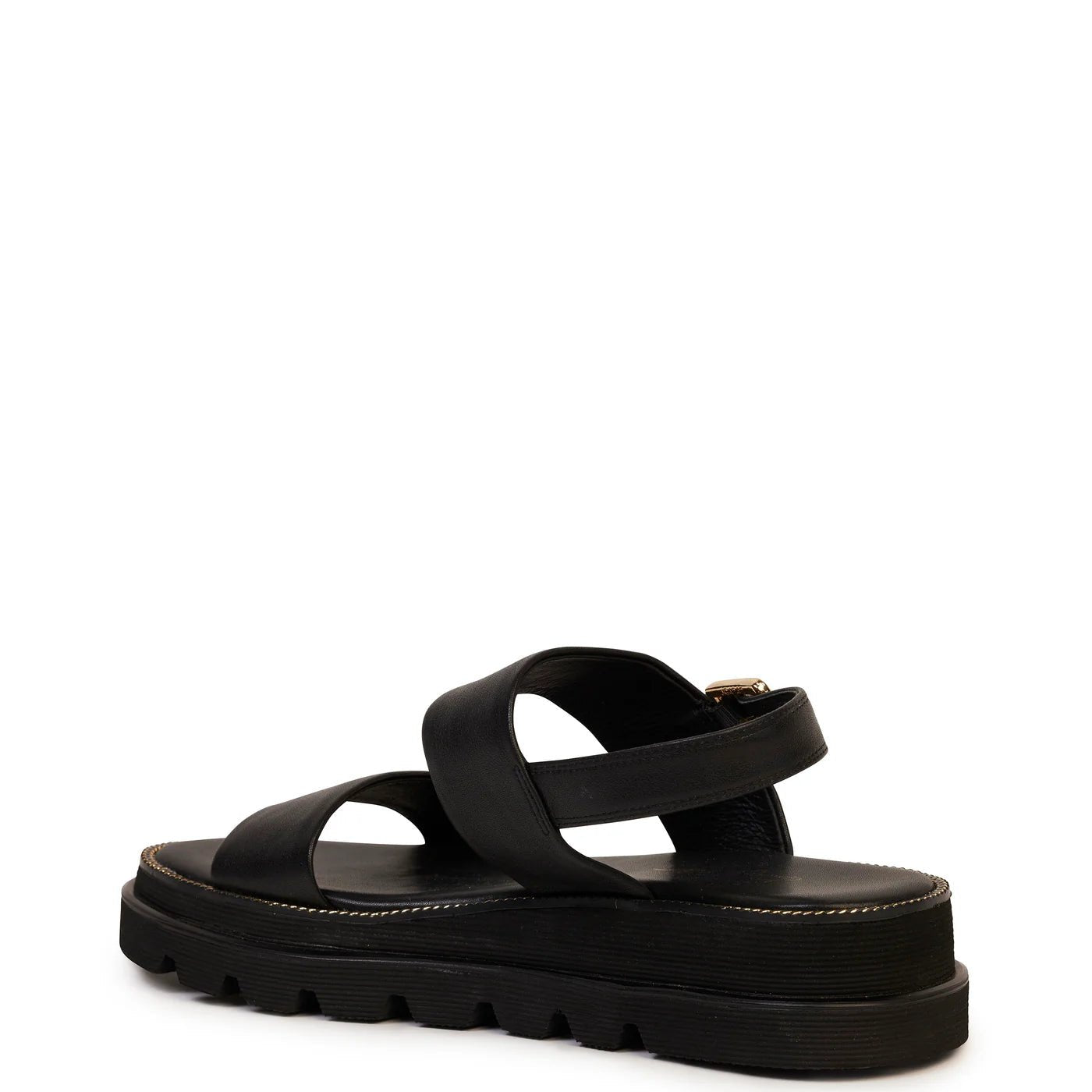 Kathryn Wilson | Portia Sandal | Black Calf | Palm Boutique