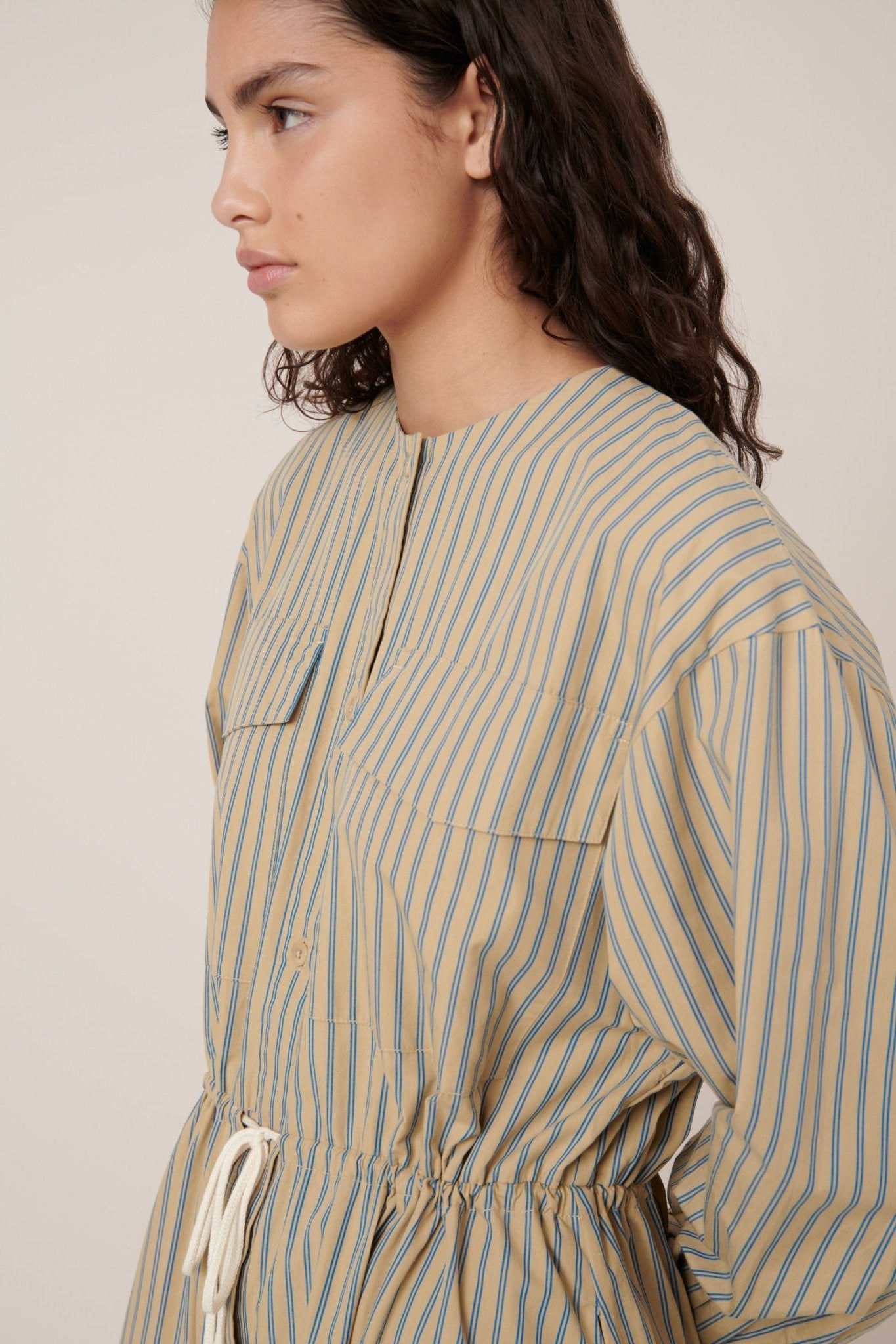 kowtow | Array Dress | Double Pinstripe | Palm Boutique