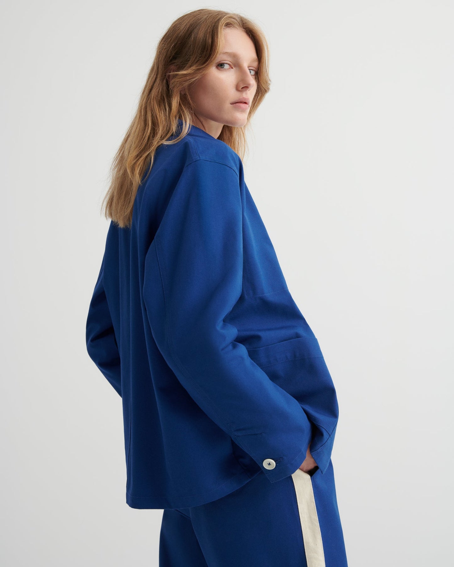kowtow | Artisan Jacket | Factory Blue | Palm Boutique