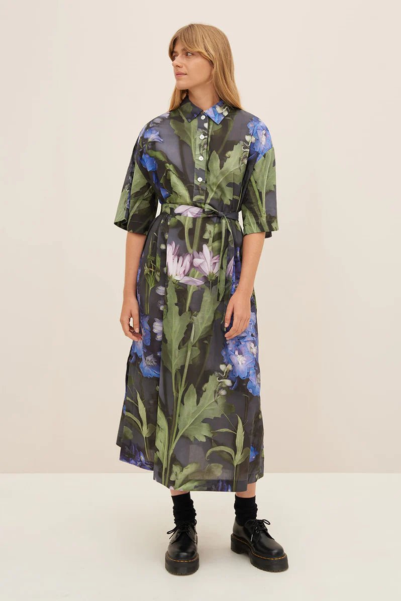 kowtow | Bloom Dress | Delphinium | Palm Boutique