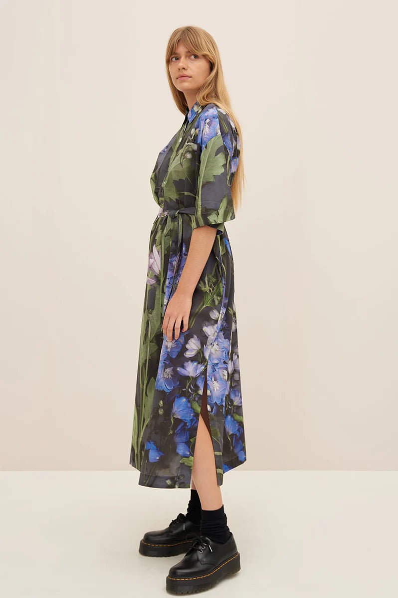kowtow | Bloom Dress | Delphinium | Palm Boutique