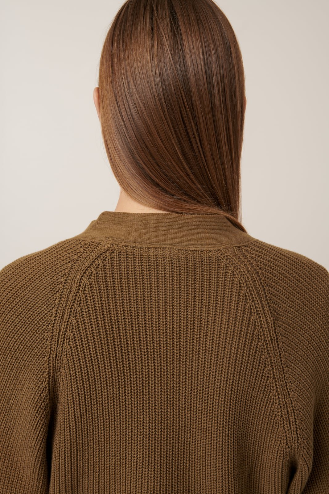 kowtow | Composure Cardigan | Dark Spice | Palm Boutique