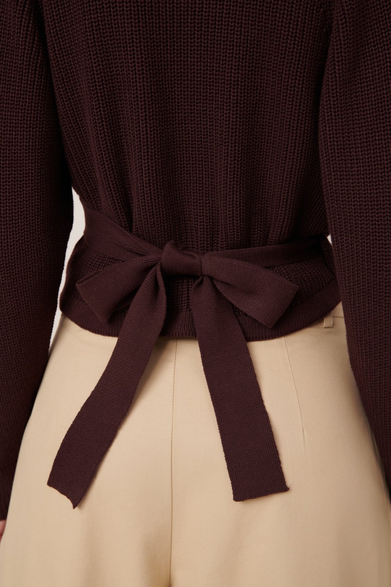 kowtow | Composure Cardigan | Mahogany | Palm Boutique