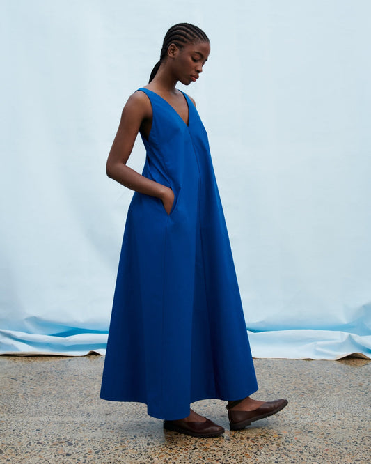 kowtow | Eventide Dress | Blue Orchid | Palm Boutique