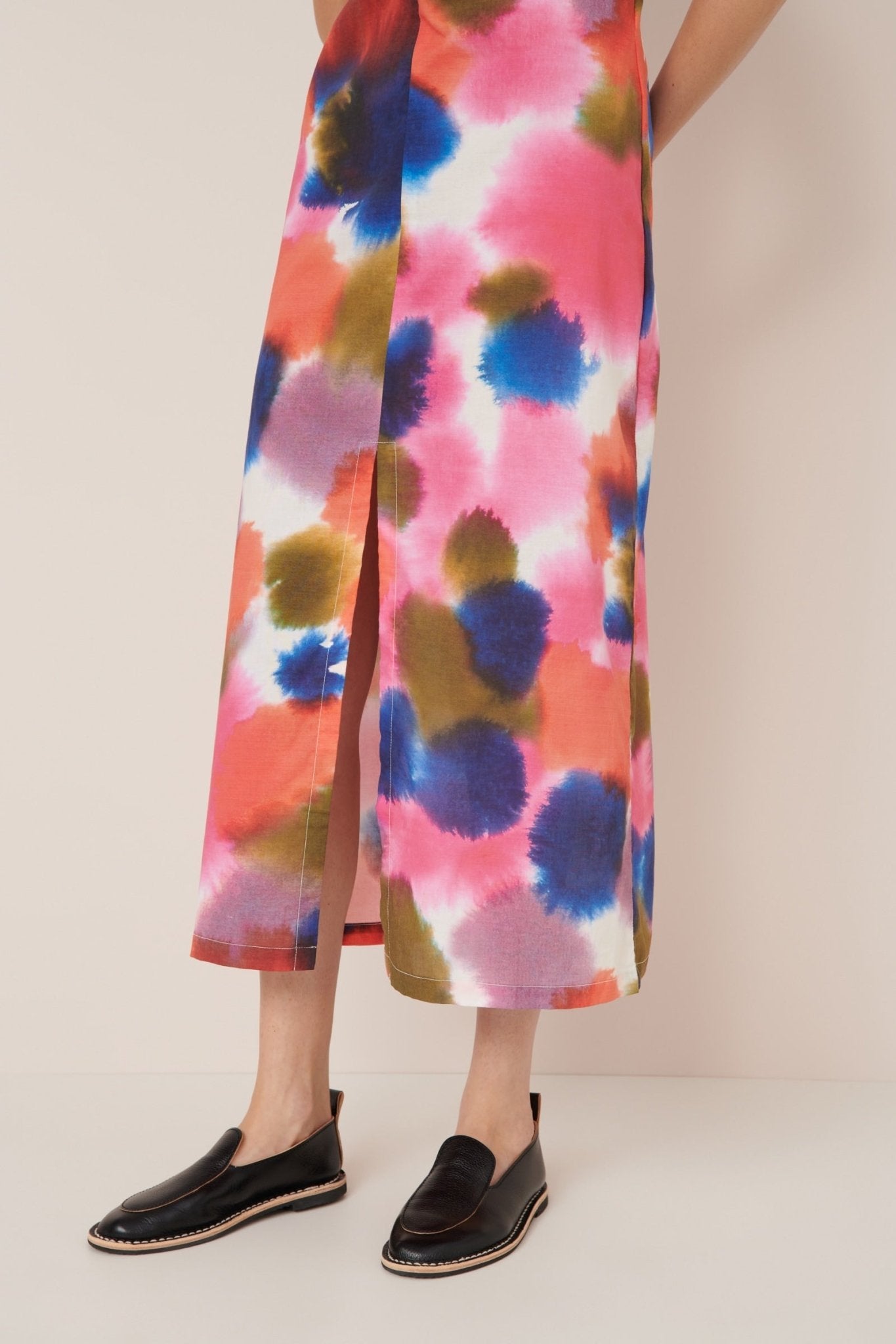 kowtow | Fluidity Dress | Watercolour | Palm Boutique