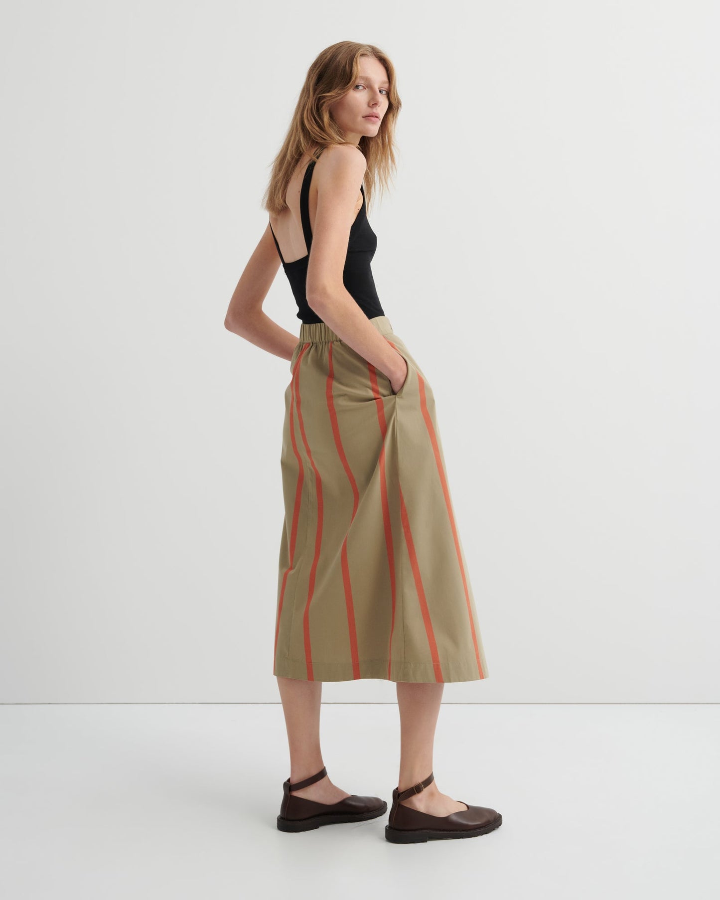 kowtow | Fold Skirt | Nasturtium | Palm Boutique