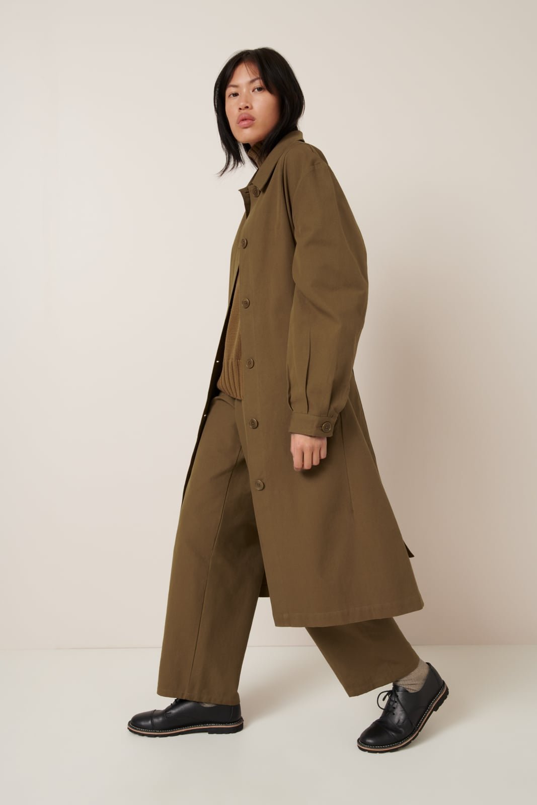 kowtow | Landscape Trench | Dark Spice | Palm Boutique