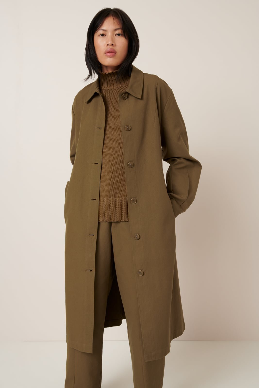kowtow | Landscape Trench | Dark Spice | Palm Boutique