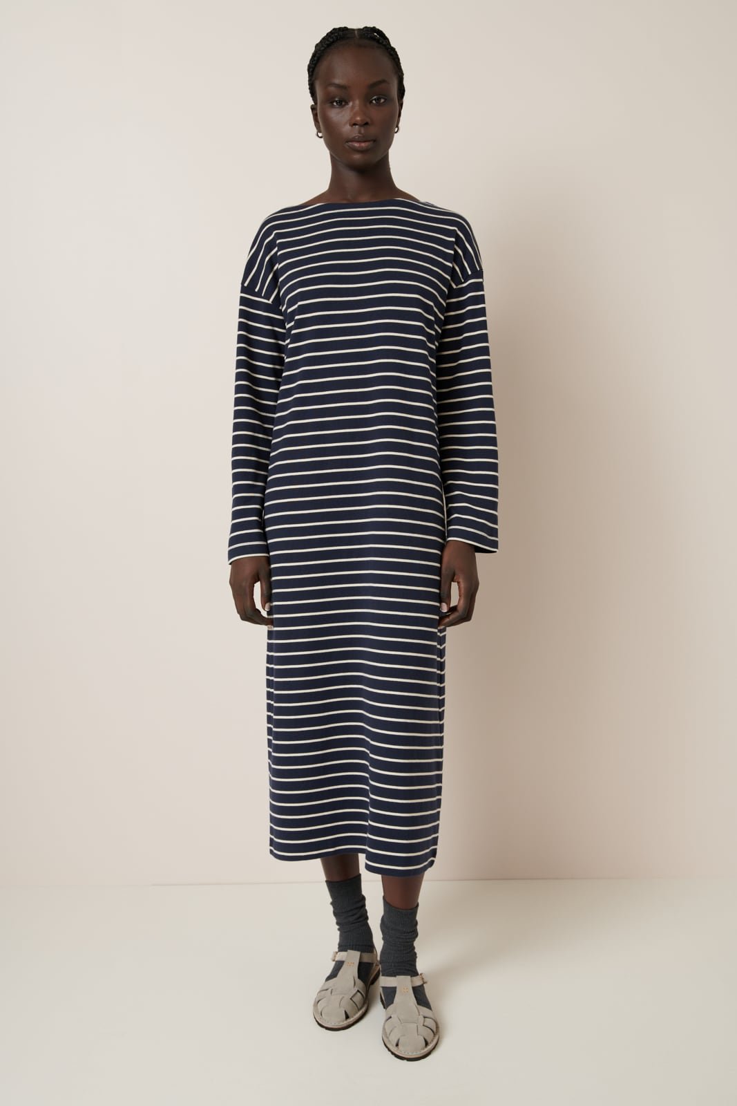 kowtow | Leo Dress | Sailor Stripe | Palm Boutique