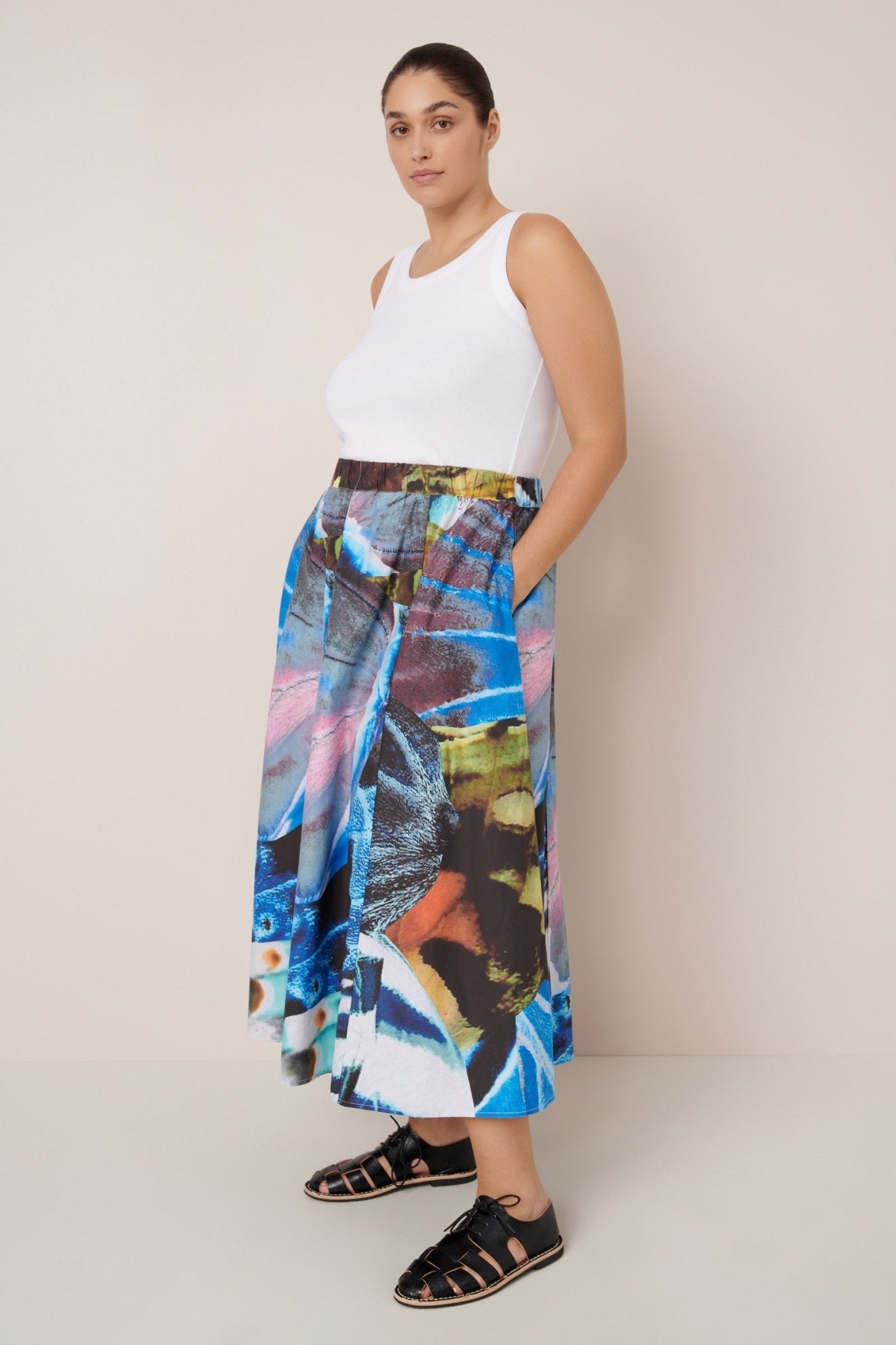 kowtow | Mosaic Skirt | Monarch | Palm Boutique