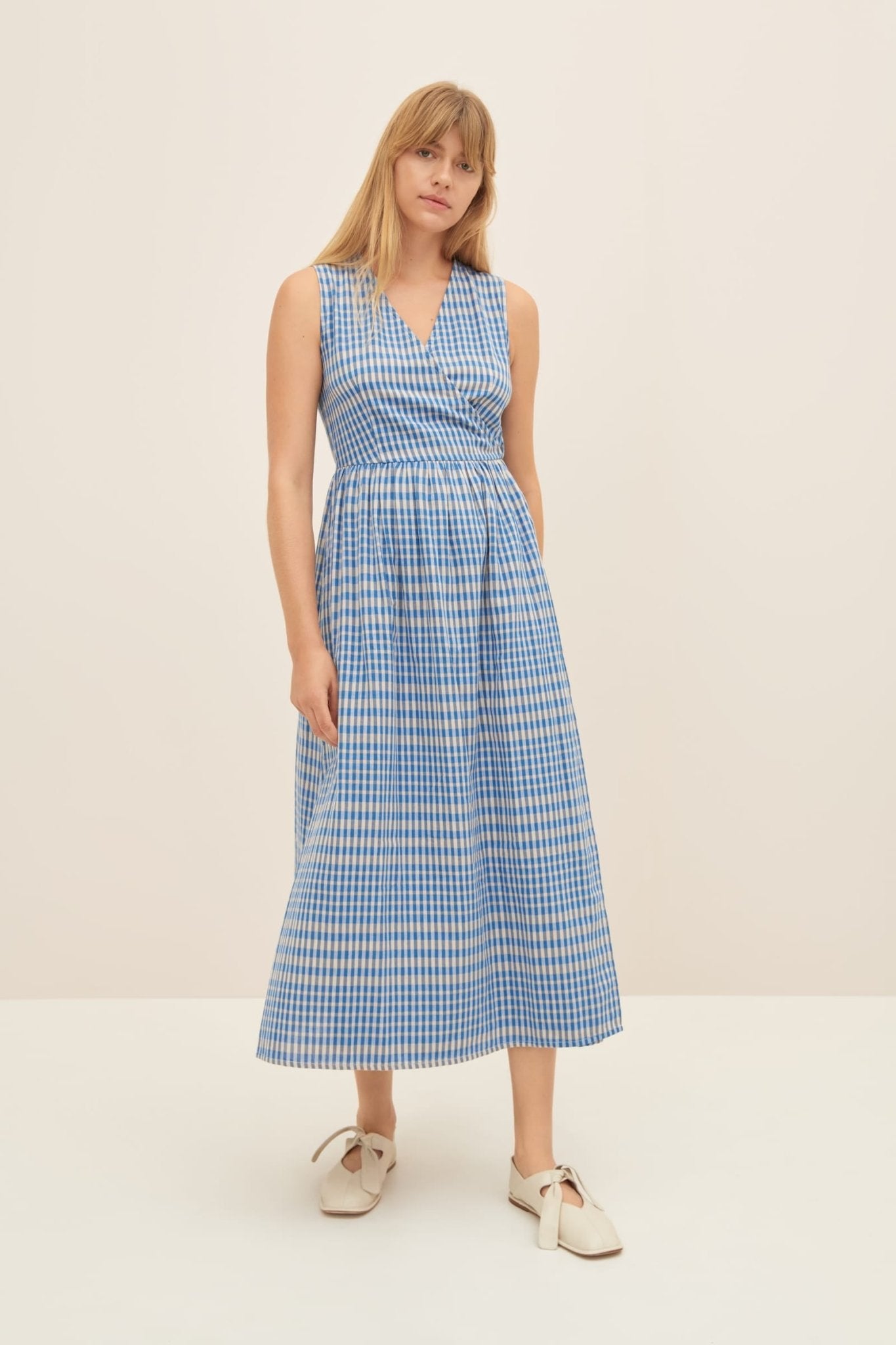 kowtow | Outline Dress | Duo Check | Palm Boutique