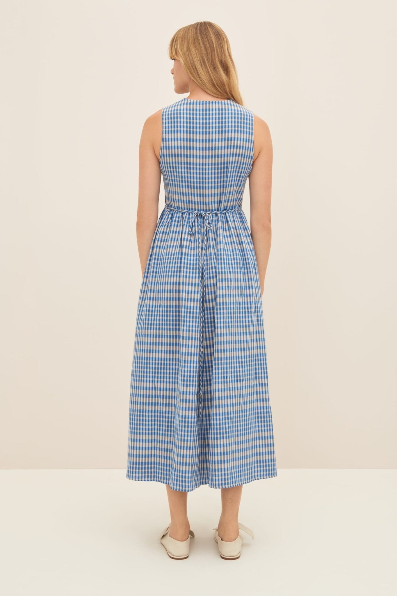 kowtow | Outline Dress | Duo Check | Palm Boutique