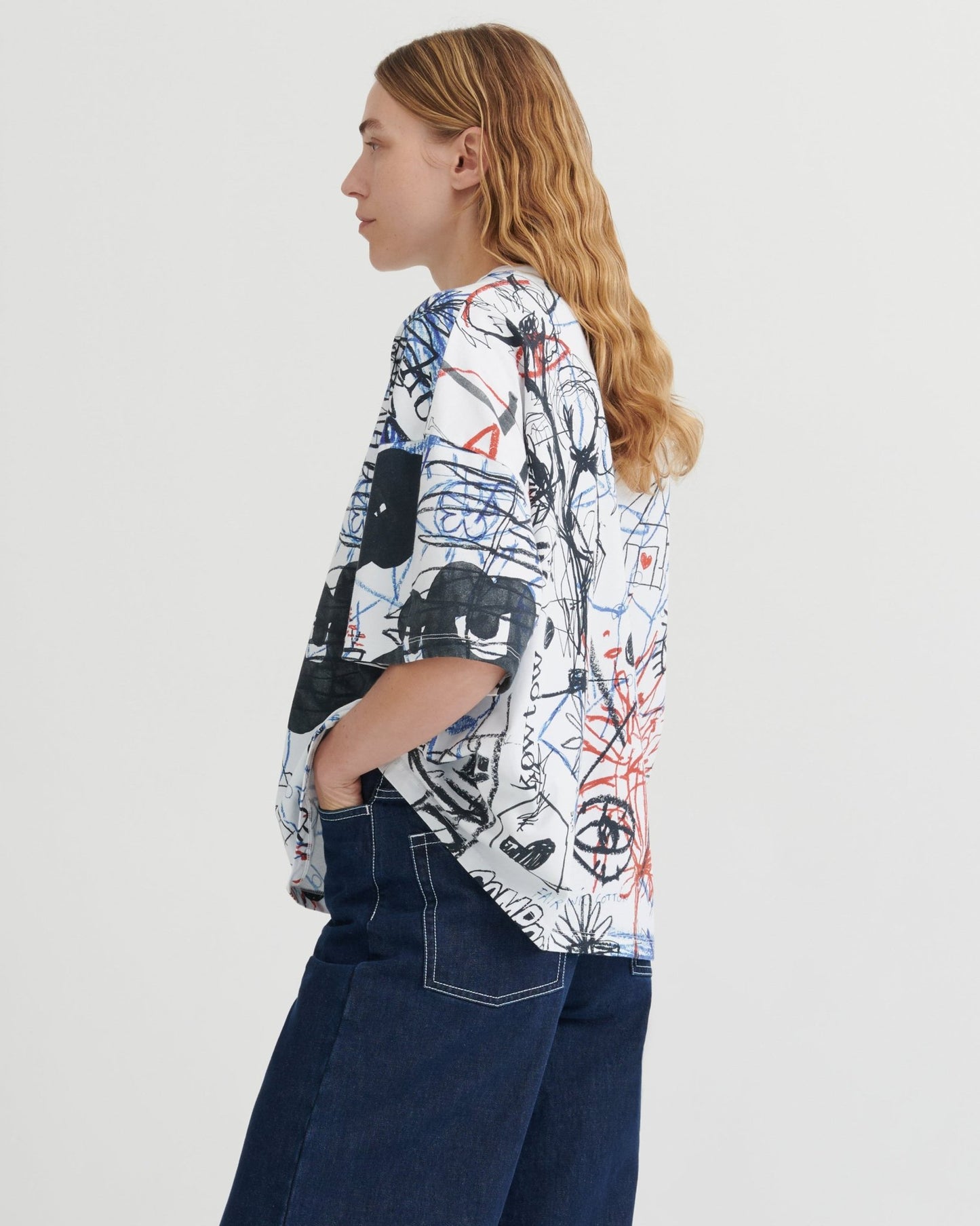 kowtow | Oversized Boxy Tee | Anniversary Print | Palm Boutique