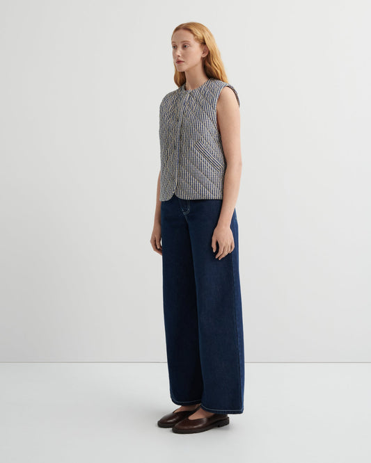 kowtow | Quilter Vest | Landscape Check | Palm Boutique