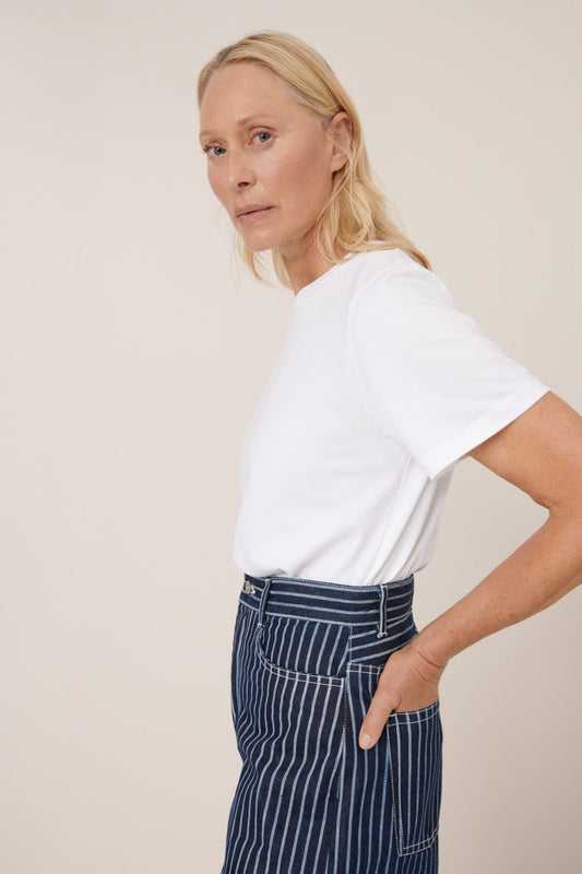 kowtow | Sailor Jeans | Chalk Stripe | Palm Boutique