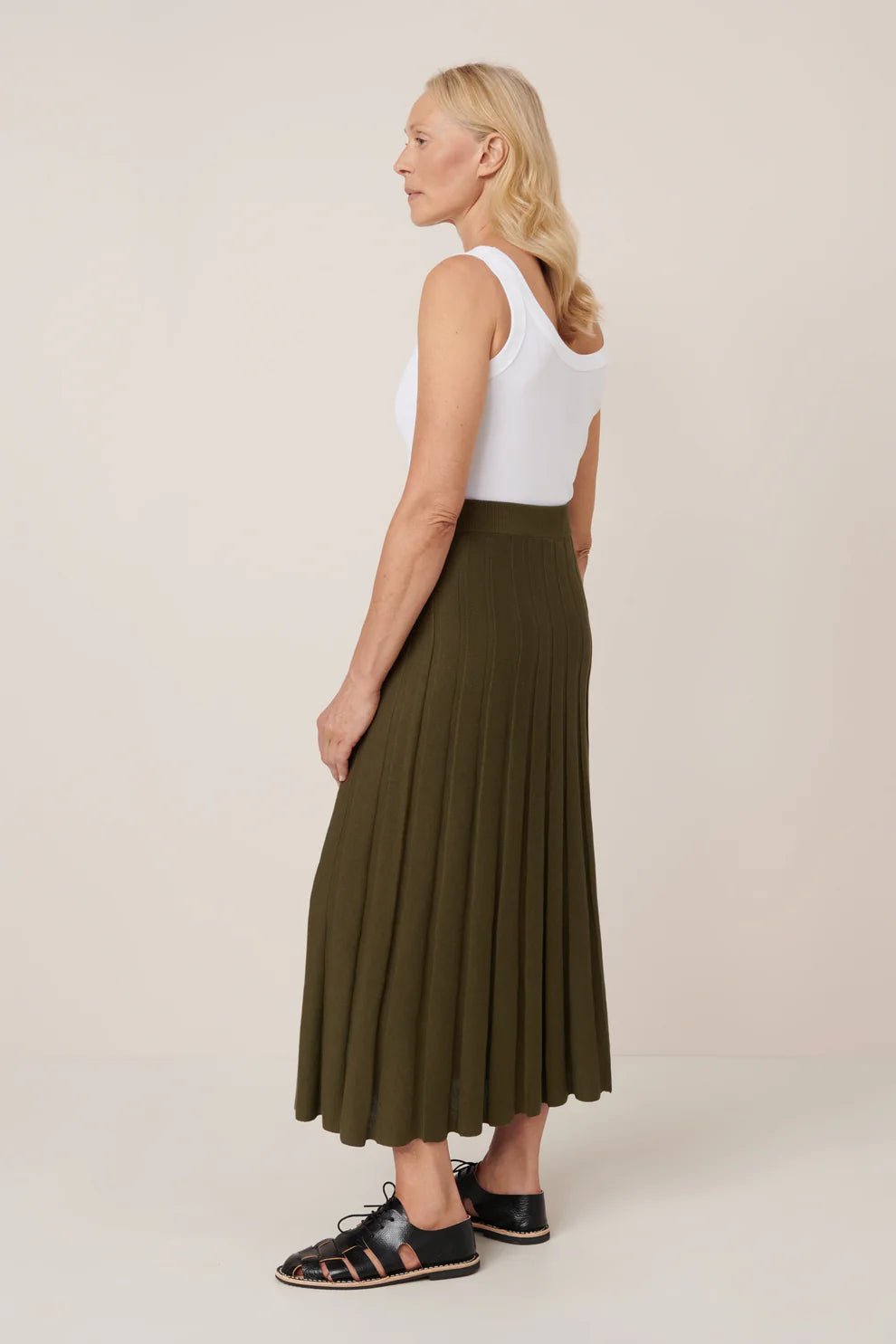 kowtow | Sunray Skirt | Ivy | Palm Boutique