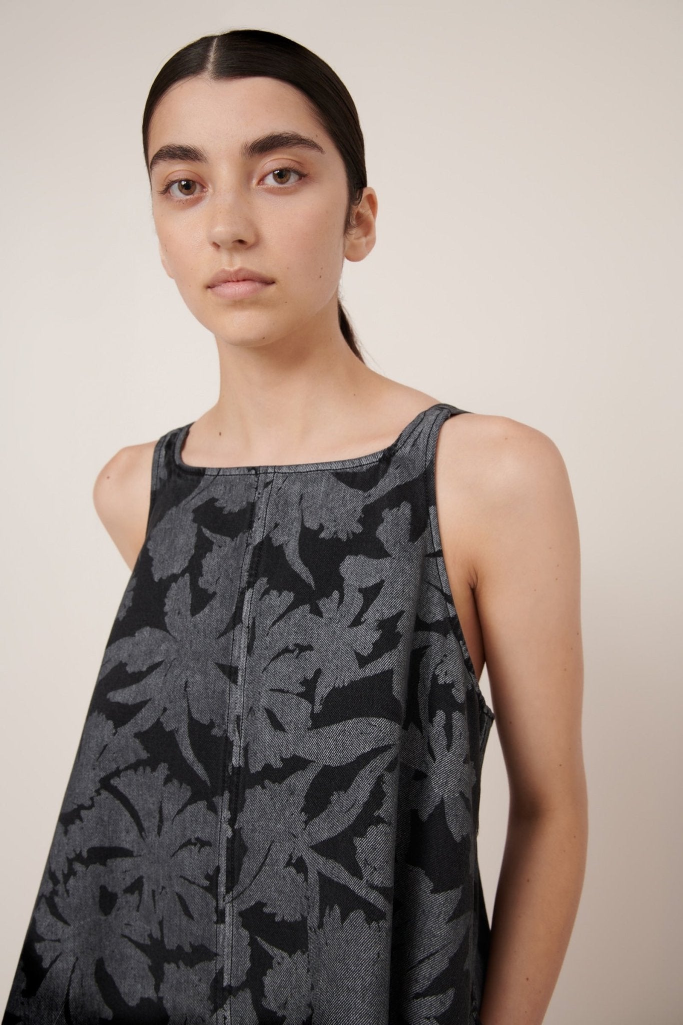 kowtow | Swing Dress | Etched Denim | Palm Boutique