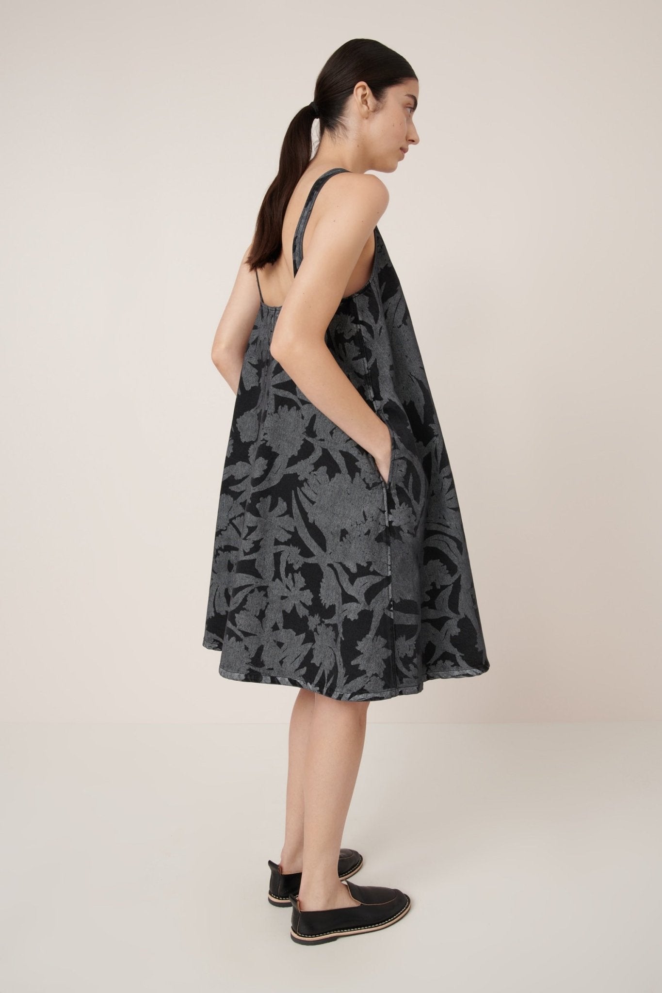 kowtow | Swing Dress | Etched Denim | Palm Boutique