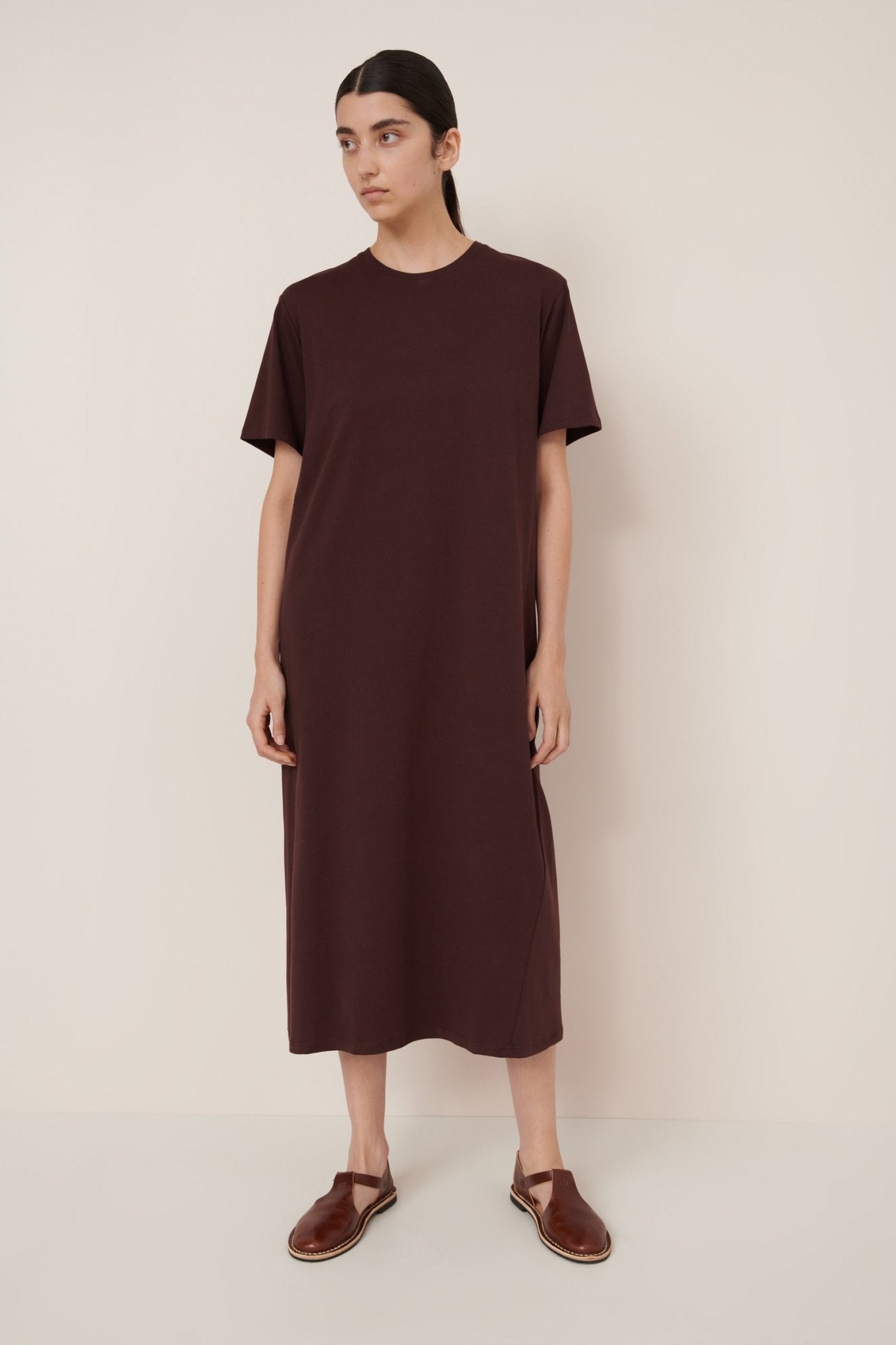kowtow | Tee Dress | Mahogany | Palm Boutique