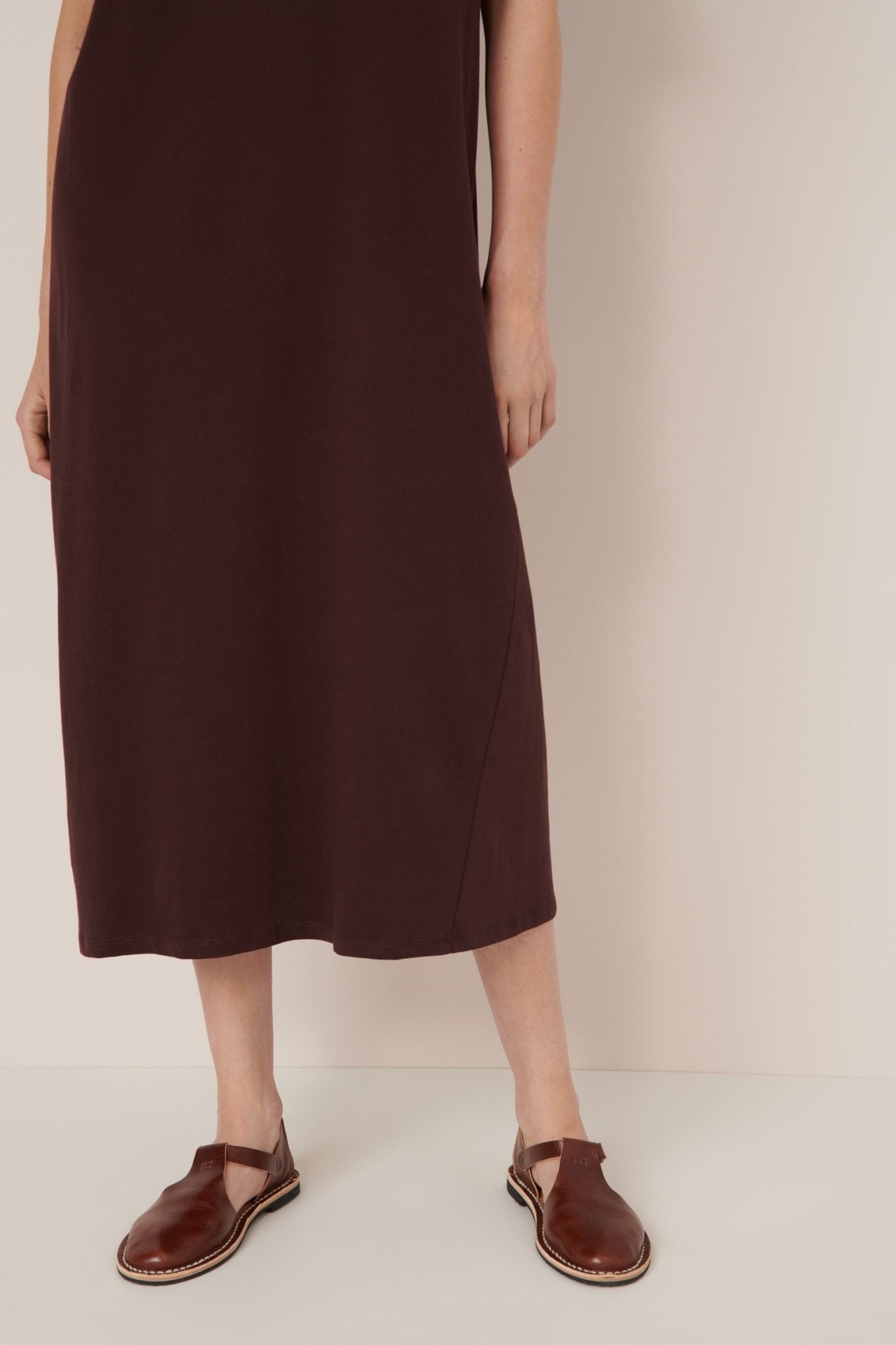 kowtow | Tee Dress | Mahogany | Palm Boutique