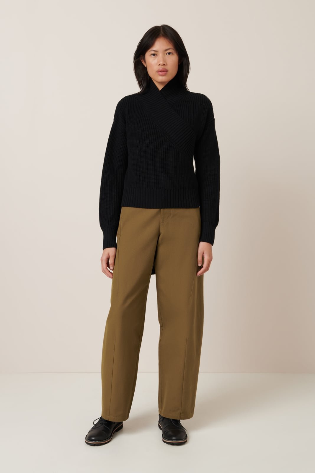 kowtow | Unity Cardigan | Black | Palm Boutique