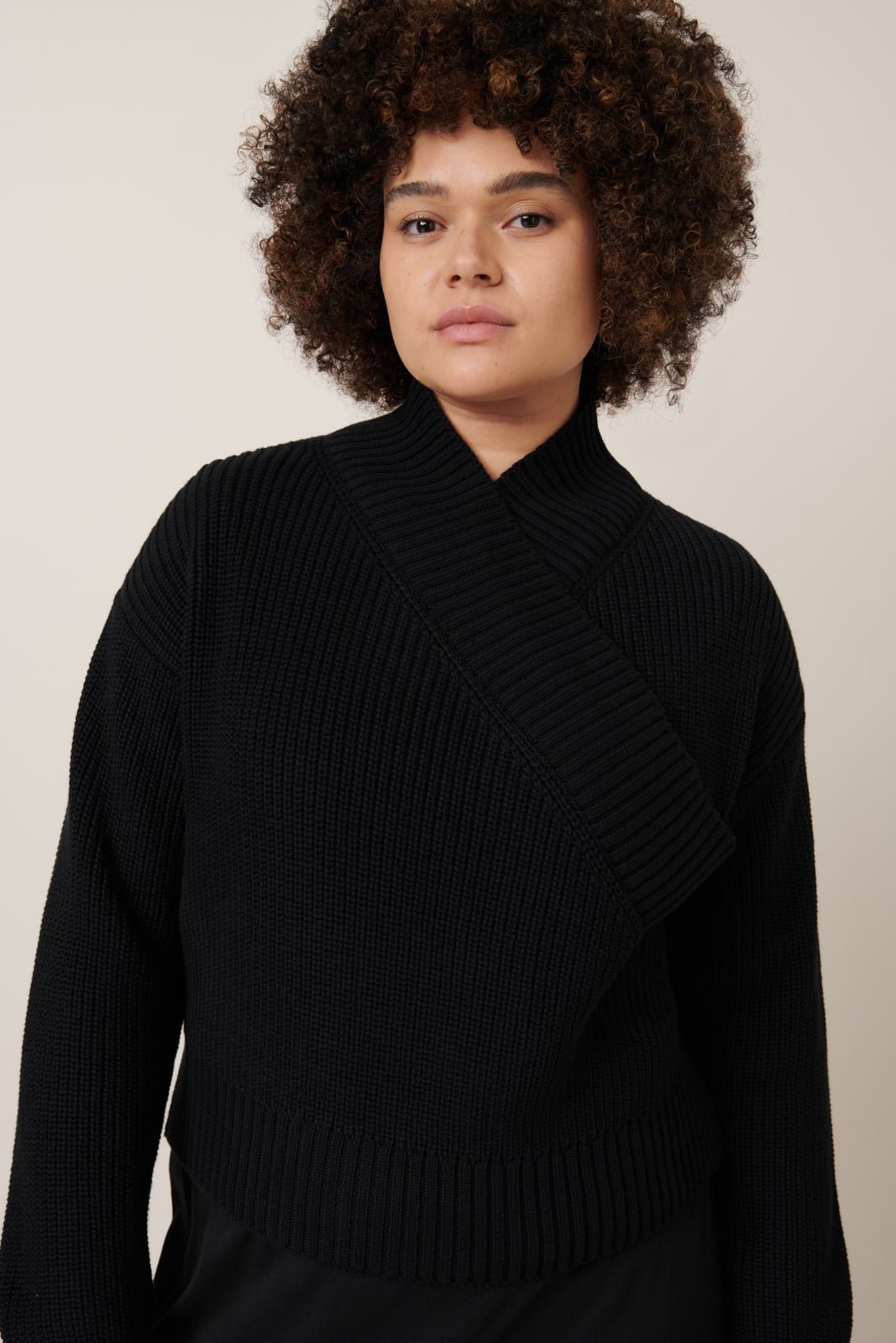 kowtow | Unity Cardigan | Black | Palm Boutique