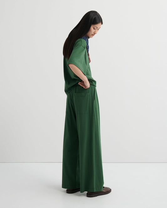 kowtow | Wide Leg Pant | Forest | Palm Boutique
