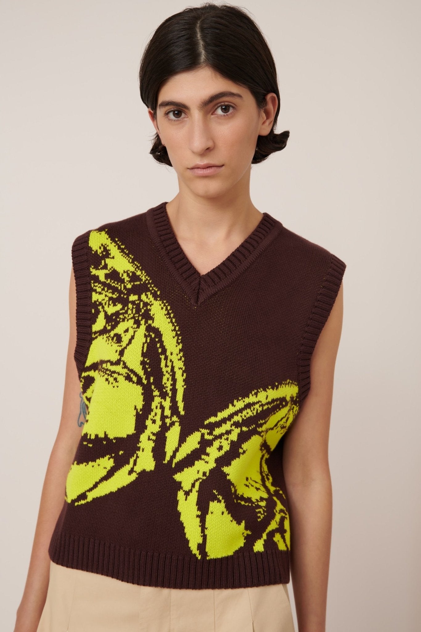 kowtow | Wingspan Vest | Mahogany | Palm Boutique