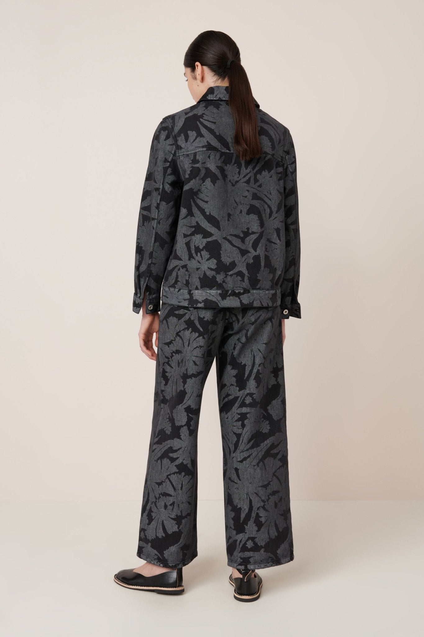 kowtow | Worker Jacket | Etched Denim | Palm Boutique