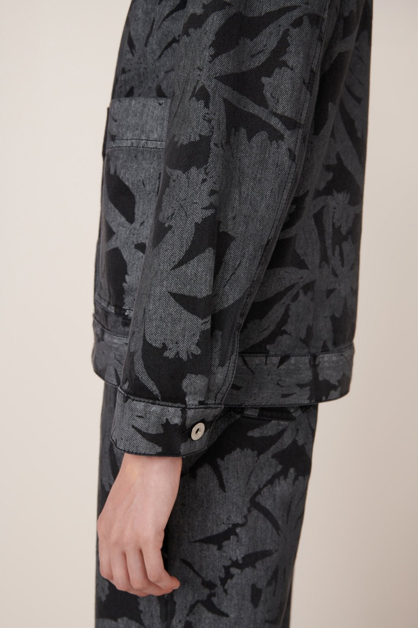 kowtow | Worker Jacket | Etched Denim | Palm Boutique
