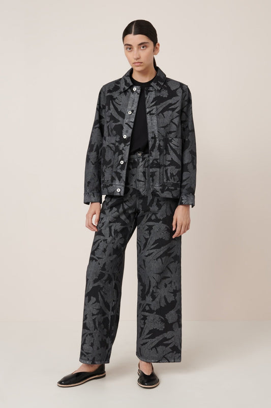 kowtow | Worker Jacket | Etched Denim | Palm Boutique