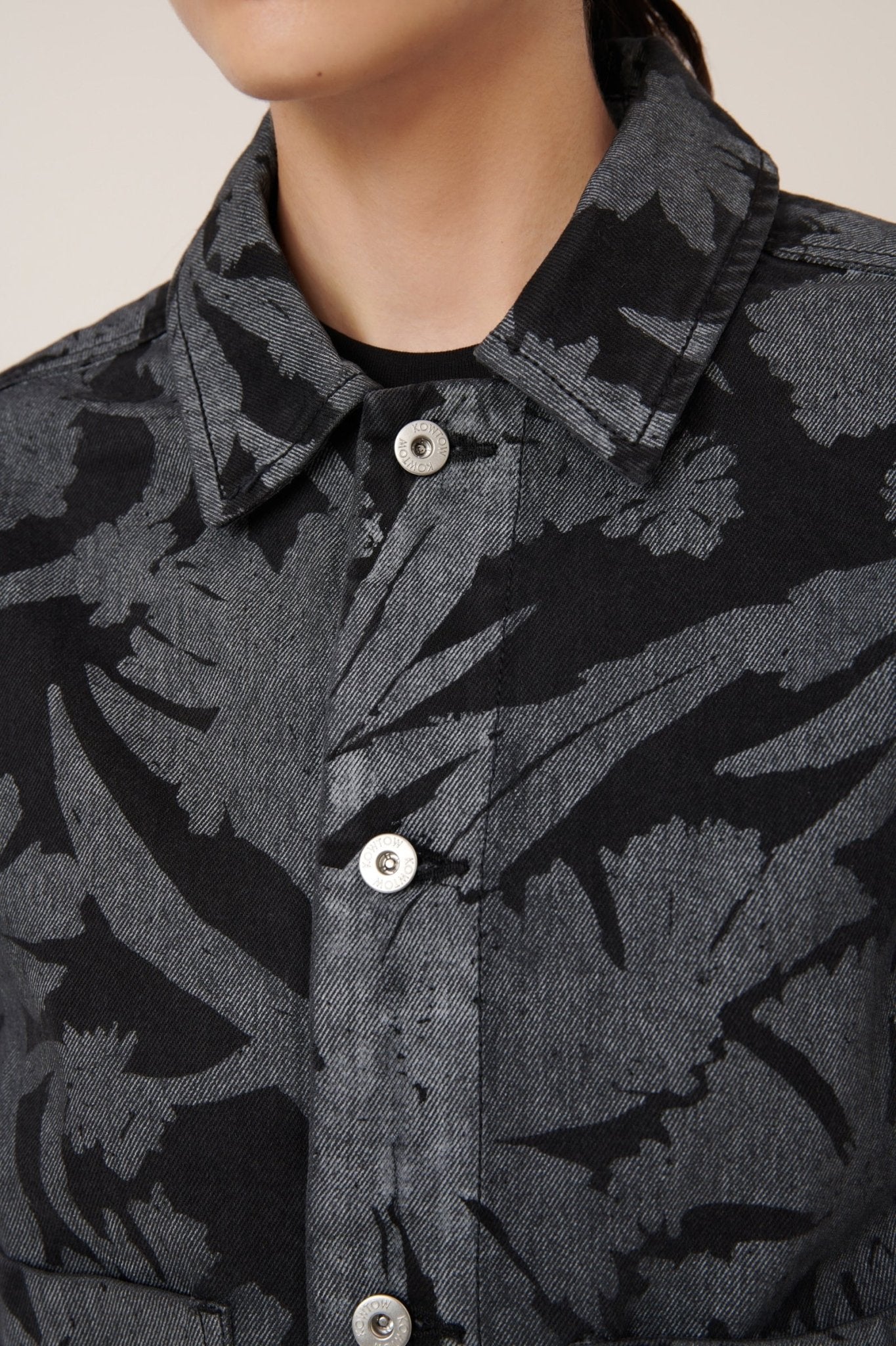 kowtow | Worker Jacket | Etched Denim | Palm Boutique