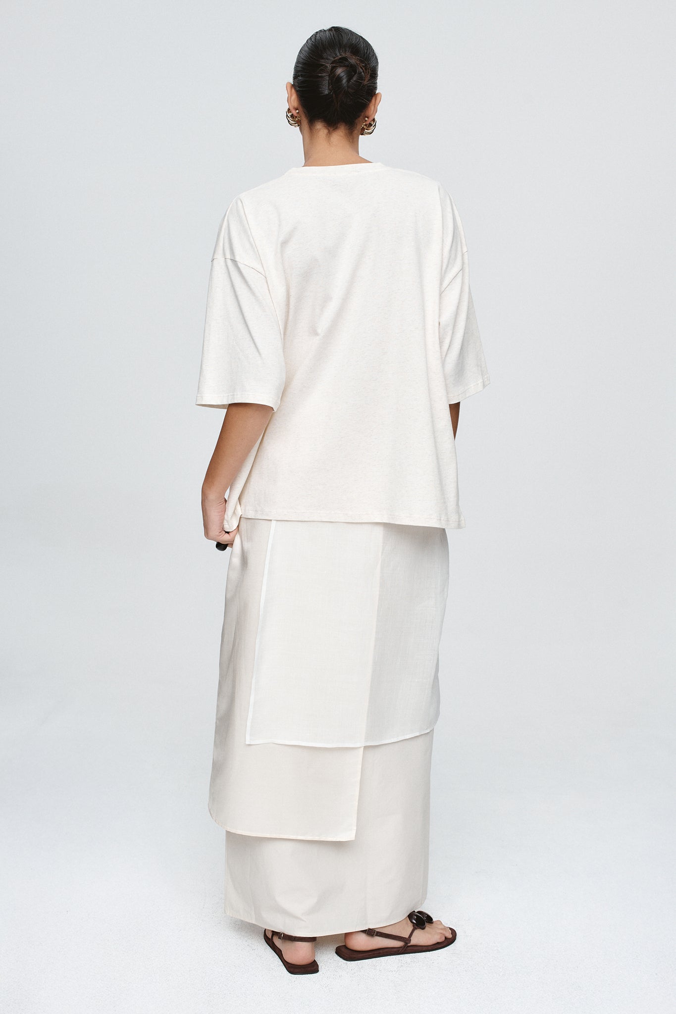 Marle | Austin Tee | Oat Marle | Palm Boutique