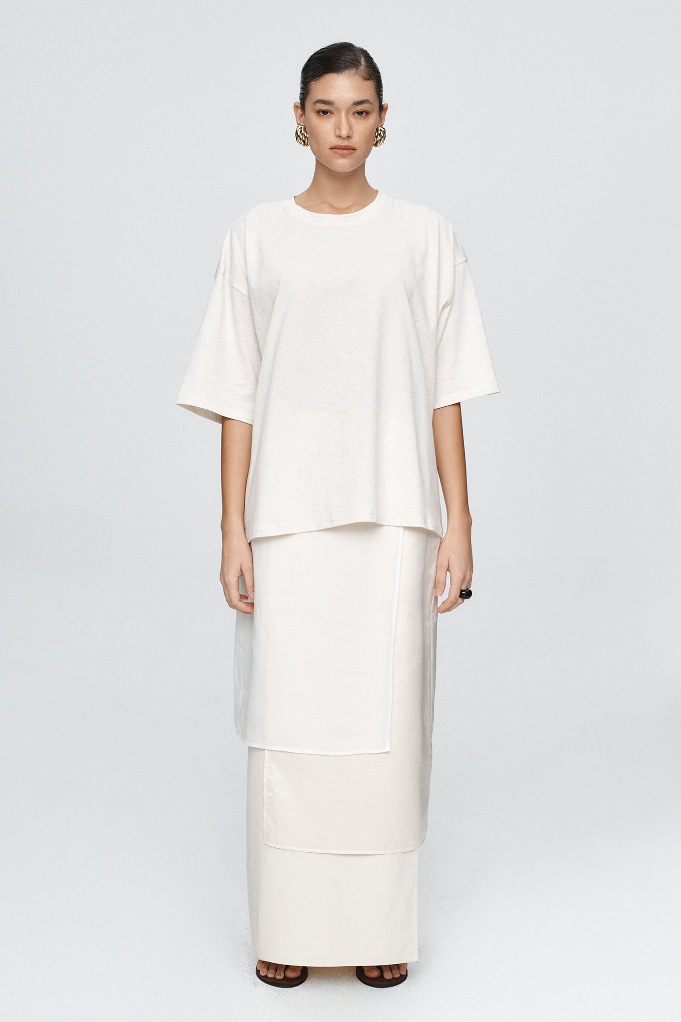 Marle | Austin Tee | Oat Marle | Palm Boutique