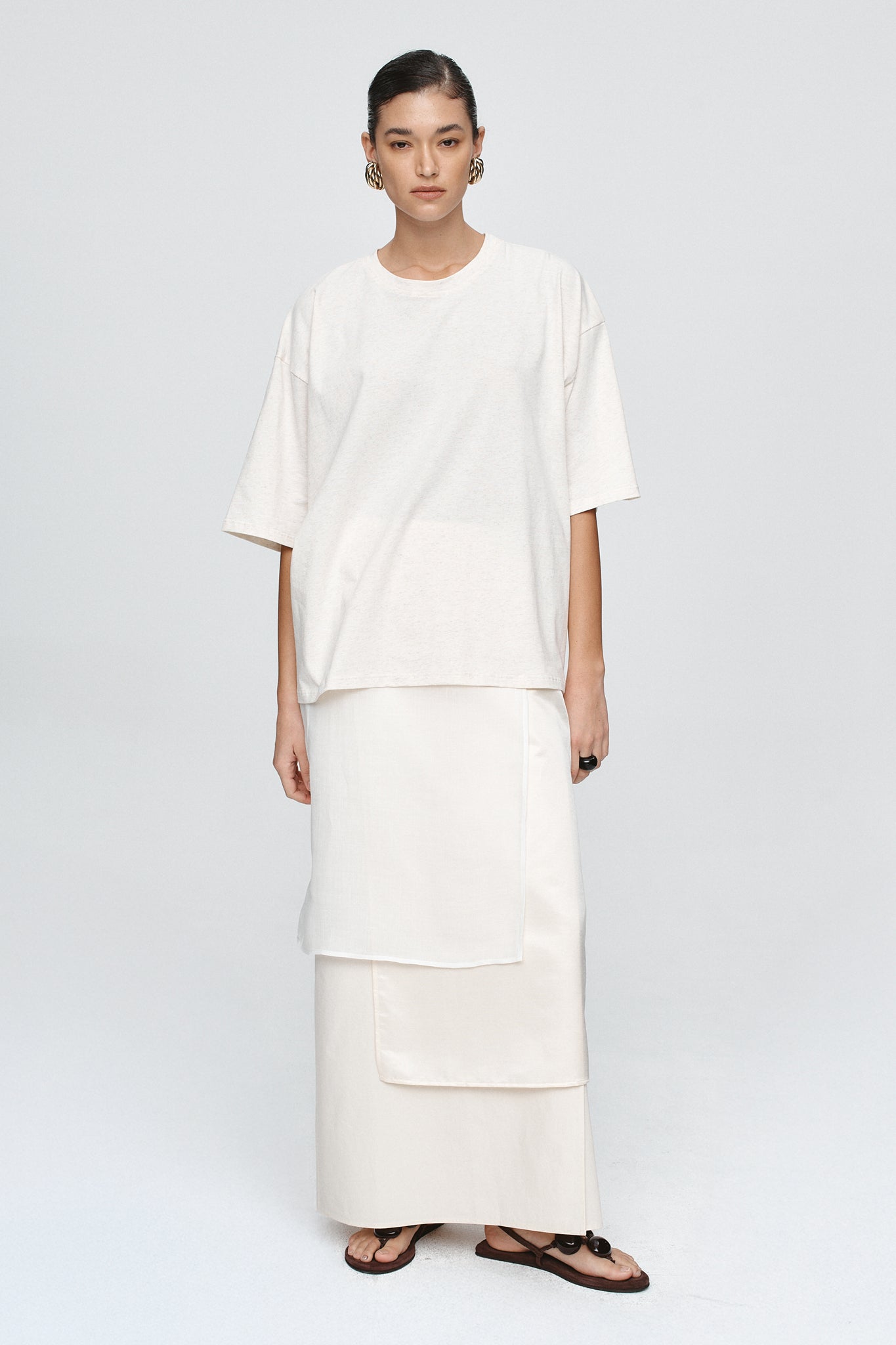 Marle | Austin Tee | Oat Marle | Palm Boutique