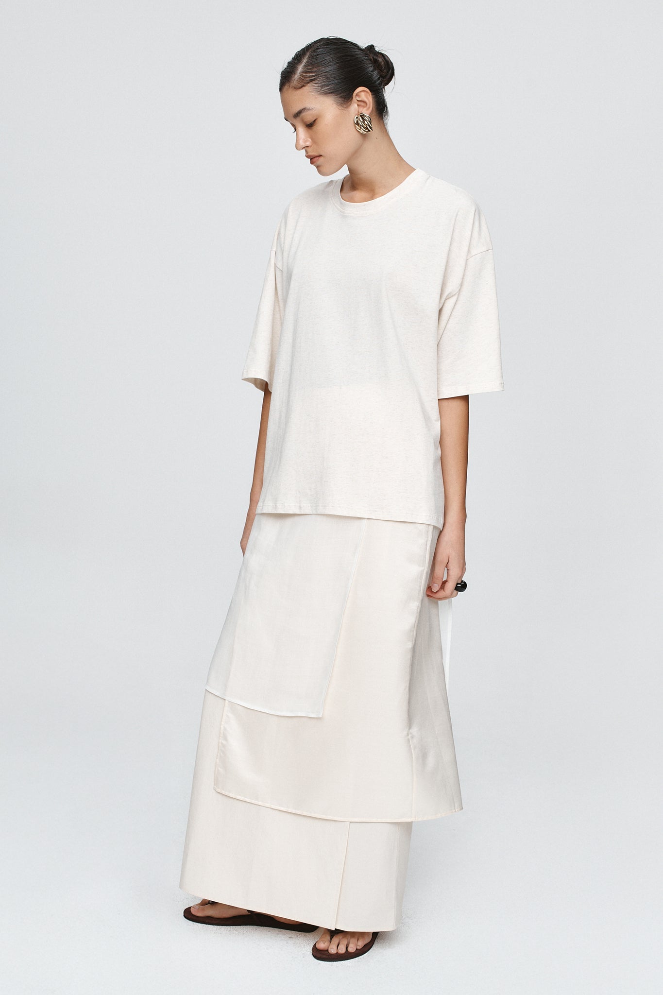 Marle | Austin Tee | Oat Marle | Palm Boutique