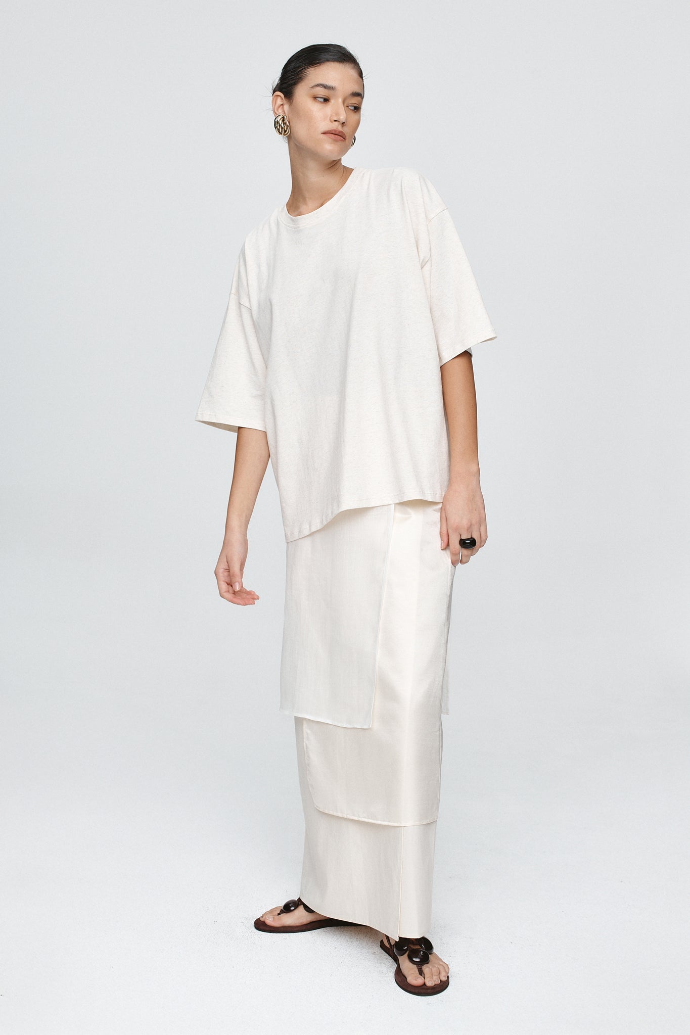 Marle | Austin Tee | Oat Marle | Palm Boutique