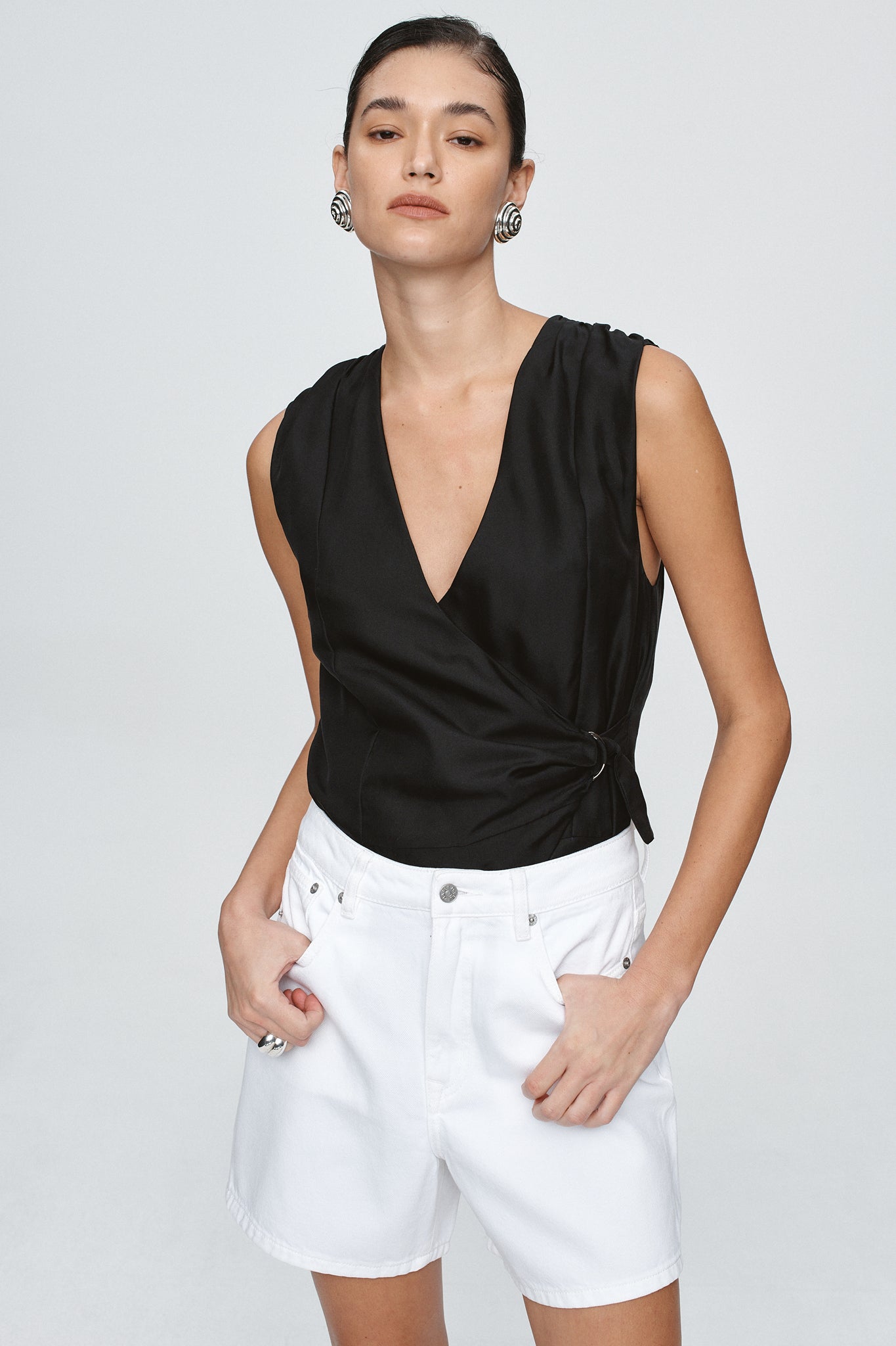 Marle | Classic Jean Short | Blanc | Palm Boutique