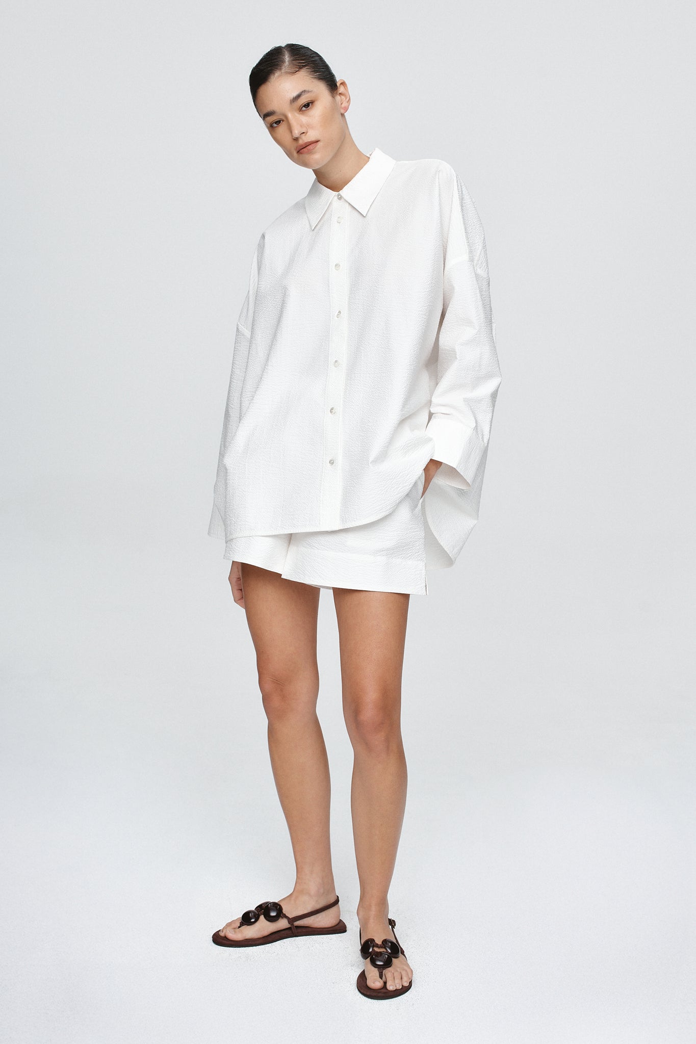 Marle | Edie Shirt | Blanc | Palm Boutique